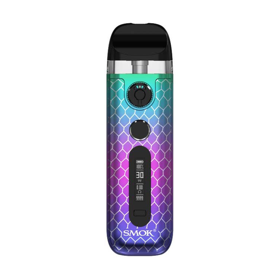 SMOK Novo 5 pod vape kit and packaging on a white background