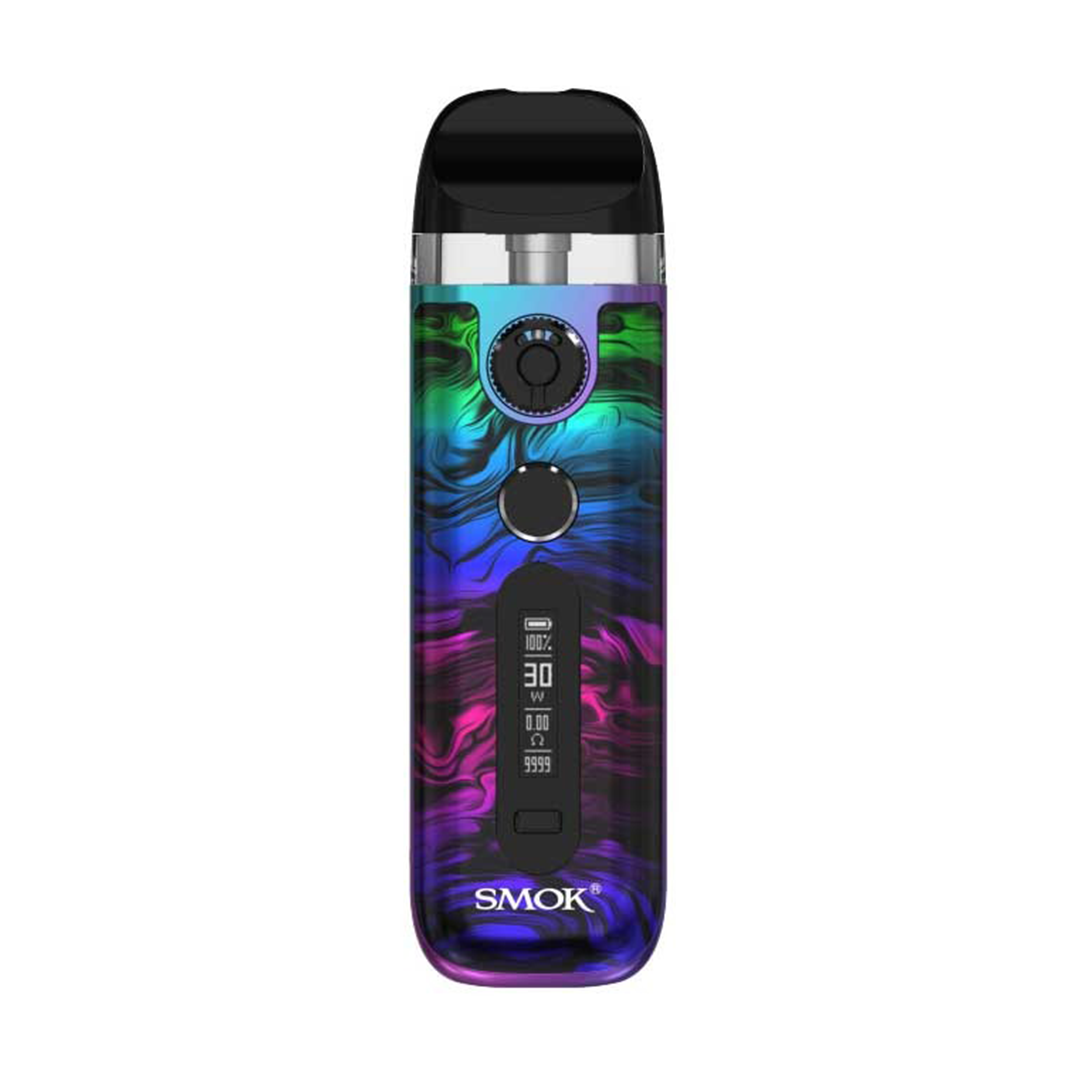 SMOK Novo 5 pod vape kit and packaging on a white background