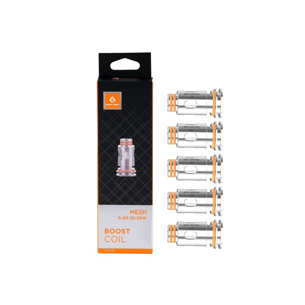 GeekVape B Series Coils 5-Pack vape replacement coils on a white background