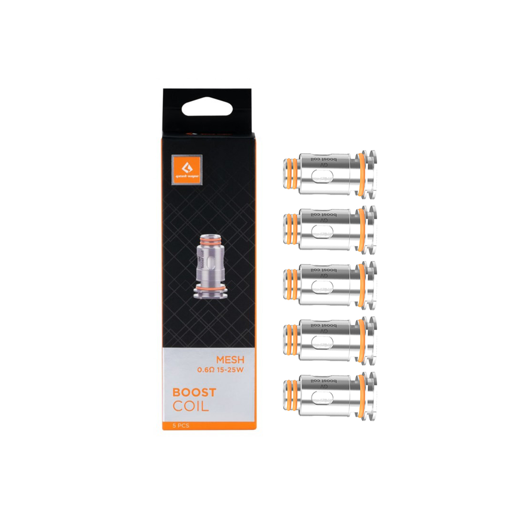GeekVape B Series Coils 5-Pack vape replacement coils on a white background