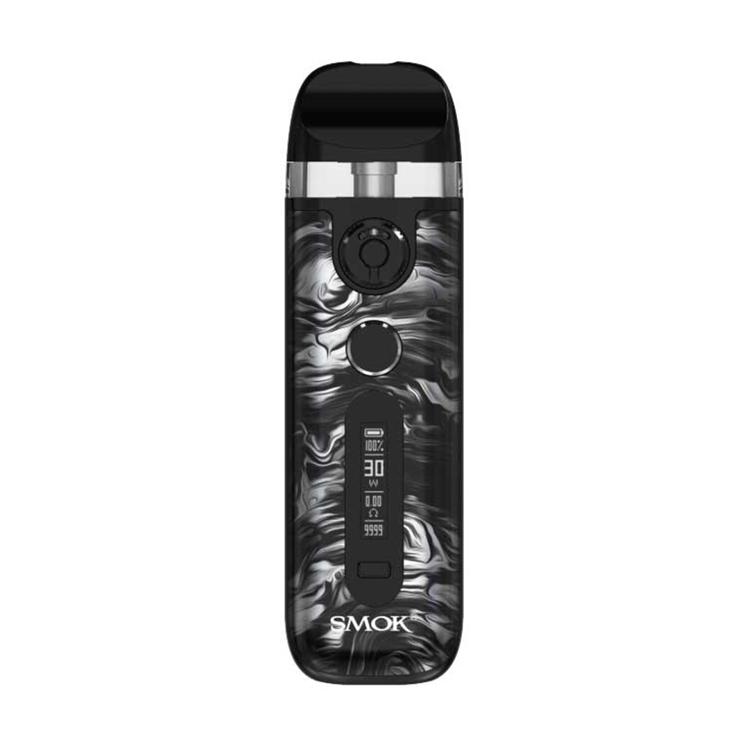 SMOK Novo 5 pod vape kit and packaging on a white background
