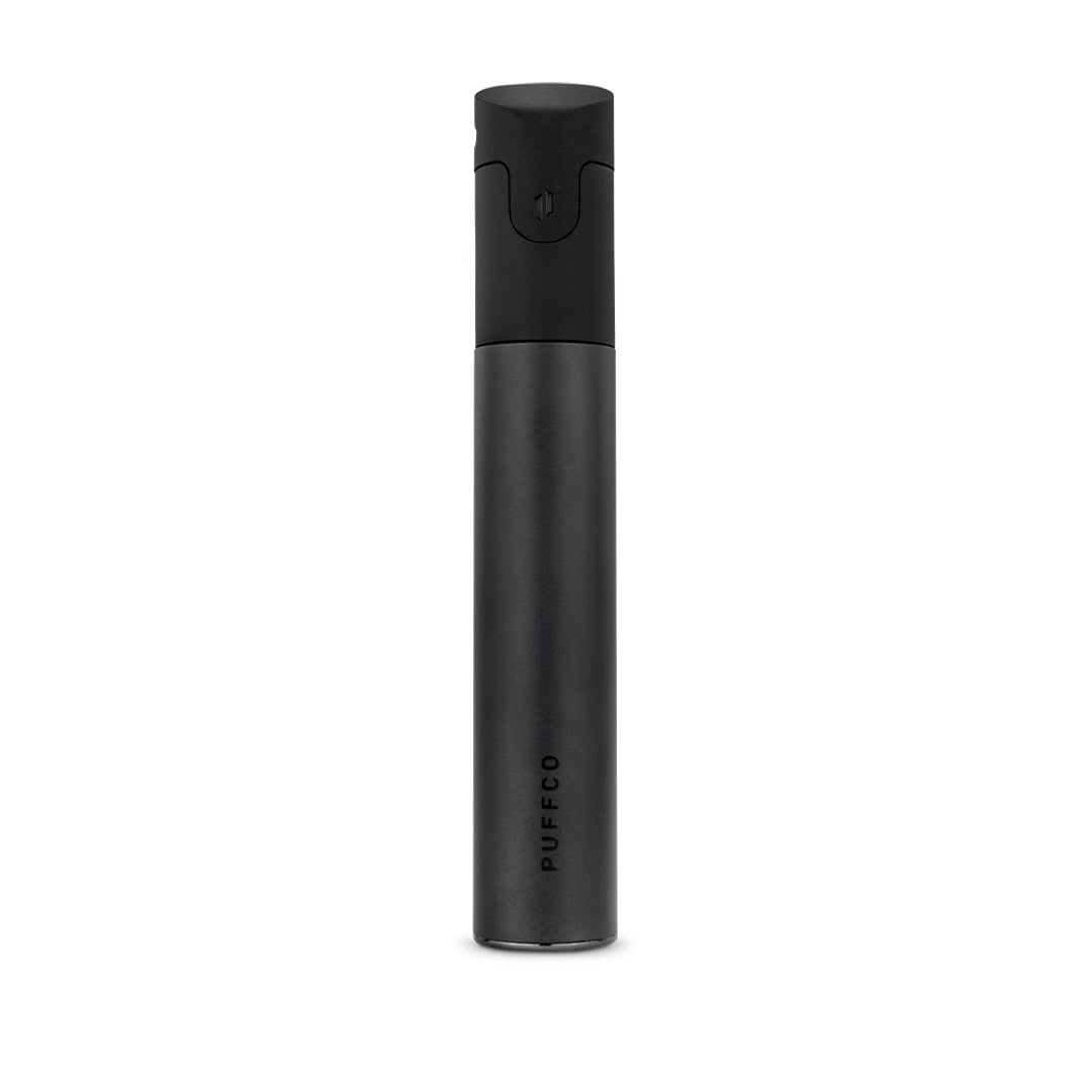 Puffco Pivot e-rig vaporizer with glass bubbler and accessories on a white background