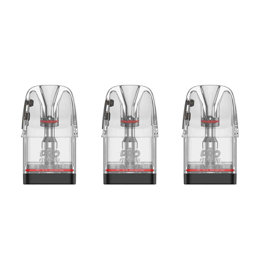 Uwell Caliburn G3 replacement pods – 0.4Ω (3mL STF), 0.6Ω (3mL STF), 0.9Ω (2.5mL SF), 1.0Ω (2mL), 1.2Ω (3mL STF) – 4‑Pack on a white background