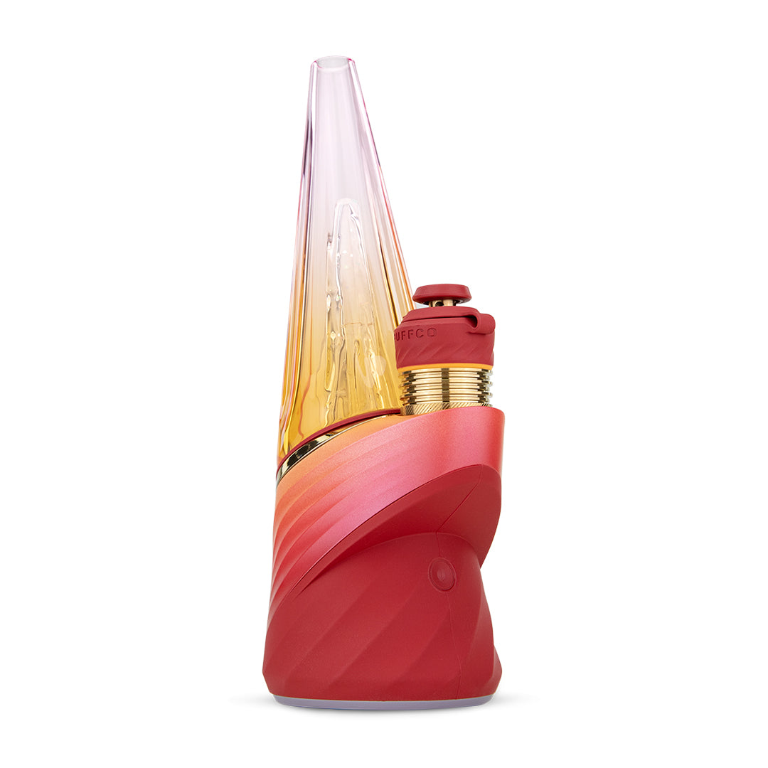 Puffco Peak Pro vaporizer with upgraded 3D XL Chamber on a white background

