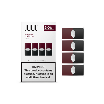 Virginia Tobacco Juul Pods (4-Pack)