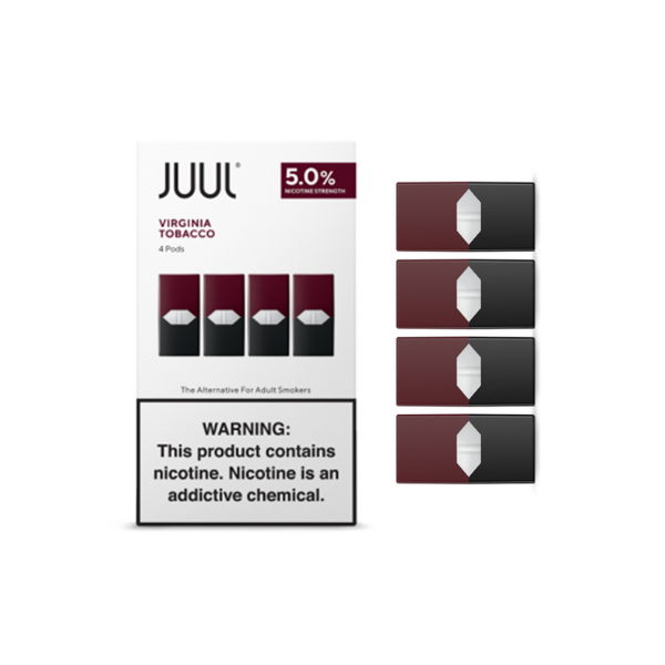 Virginia Tobacco Juul Pods (4-Pack)