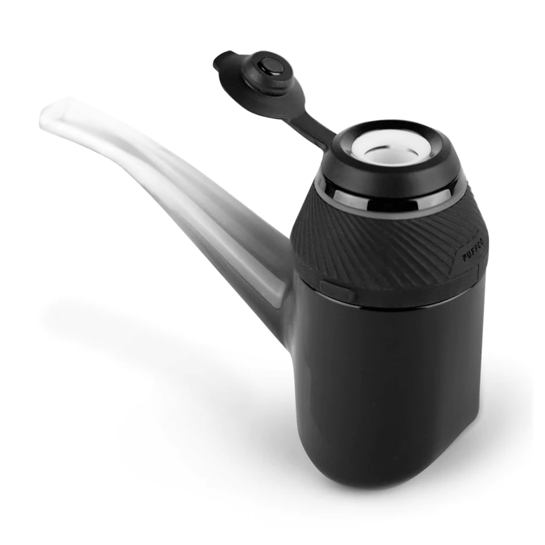 Puffco Proxy modular portable concentrate vaporizer device and packaging on a white background
