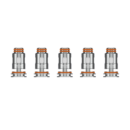 GeekVape B Series Coils 5-Pack vape replacement coils on a white background
