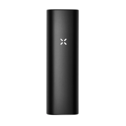 Pax Plus portable vaporizer device and packaging on a white background
