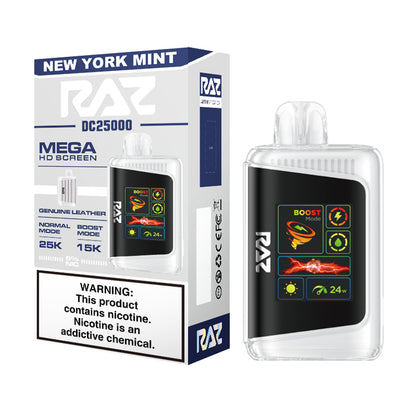Raz LTX DC2500 – 25,000 Puffs Disposable Vape, 5% Nicotine, USB-C
