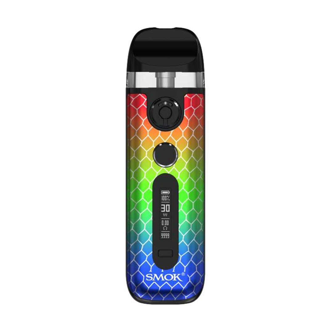 SMOK Novo 5 pod vape kit and packaging on a white background