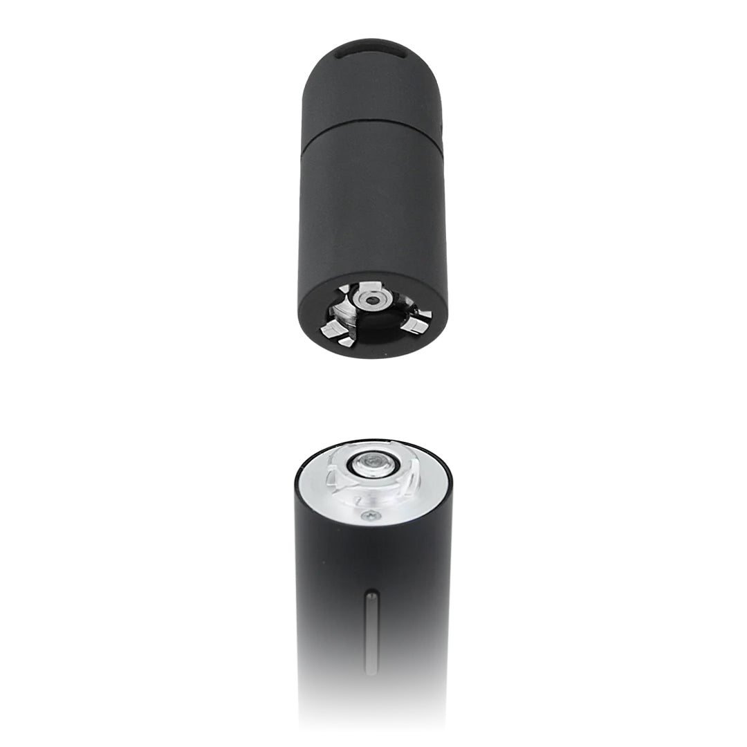 Puffco Pivot e-rig vaporizer with glass bubbler and accessories on a white background
