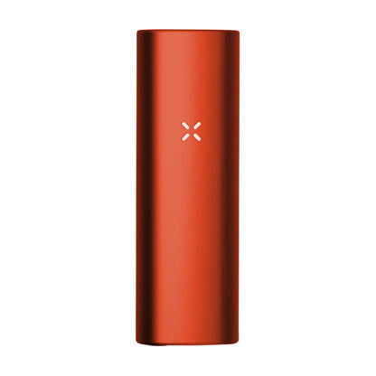 Pax Mini ultra-portable dry herb vaporizer device and packaging on a white background
