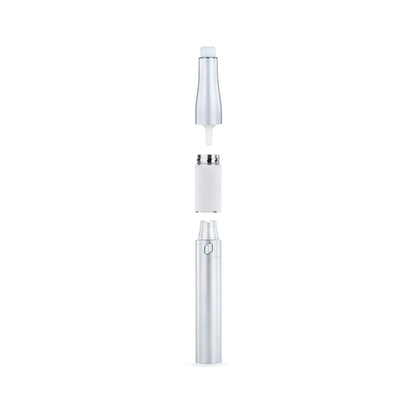 New Puffco Plus portable concentrate vaporizer pen and packaging on a white background
